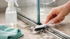 Så rengör du duschdörrens skena på riktigt – 8 steg som tar bort geggan direkt