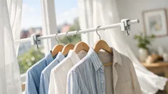 Knepet som ger extra torkyta utan att borra – skapa en osynlig tvättlina i fönsterkarmen