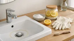 Så rengör du handfatets avlopp i 10 steg – utan starka kemikalier