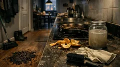 Städa smart med köksrester: 3 knep med te, citrusskal och aska som faktiskt funkar