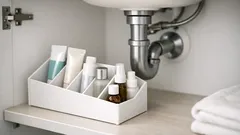 Så får du ordning under handfatet med ett oväntat köksställ