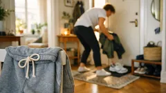 Så knyter du midjesnöret så att du kan spänna och lossa utan att knyta om